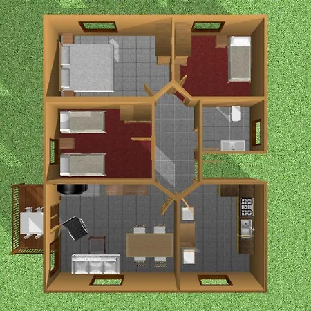 Bernstein-chalet Oben Apartman